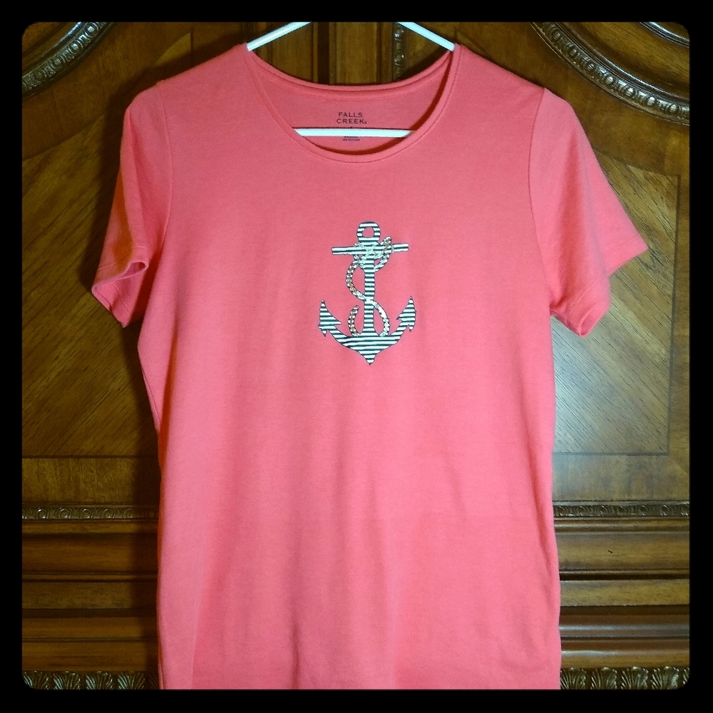 T-shirt with Sailor's Anchor Design